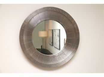 Modern Mirror 31 Inches Round 4 Inches Thick