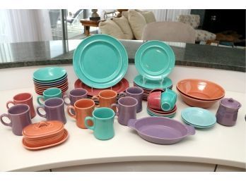 Metlox Colorstax Pottery Dish Set