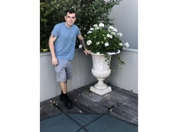 Large Outdoor Resin Planter