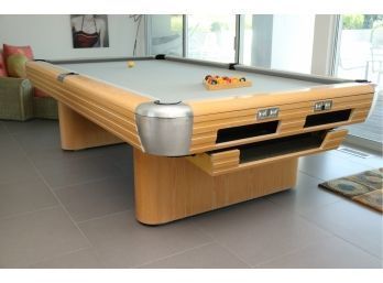 Sterling Billiard Table With Balls And Sticks