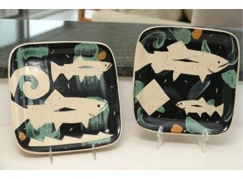Beach House Pottery By Lisa Marshall Fish Plates