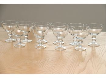 Set Of 10 Glass Dessert Cups