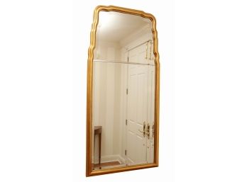 Queen Anne Style Gold Frame Wall Mirror