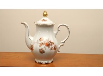 1920s Mitterich Norway Rose Teapot