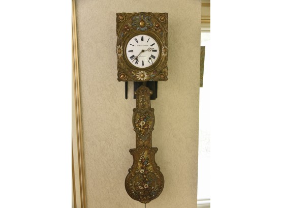 Moreau Barbier St Gengoux Antique Clock
