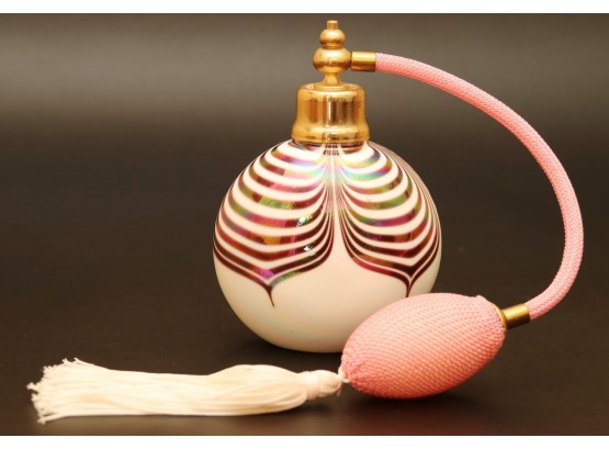 Pink & White Perfume Atomizer
