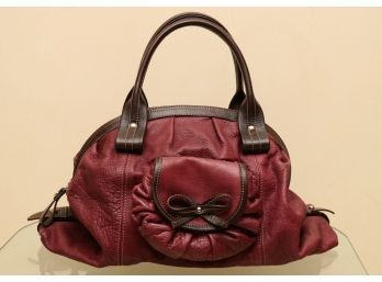 Nordstrom Leather Handbag With Matching Wallet