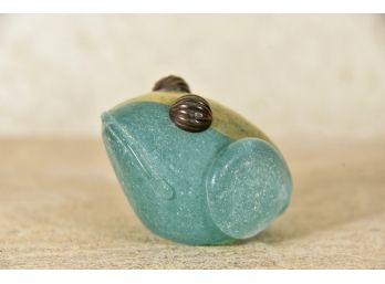 Vetri Murano Glass Frog Figurine
