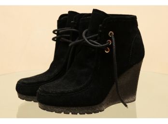 Michael Kors Black Boots Heels 5.5M