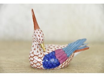 Herend Songbird Porcelain Figurine