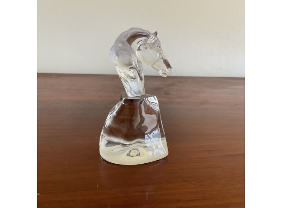 Swarovski Crystal Mustang Horse Bust