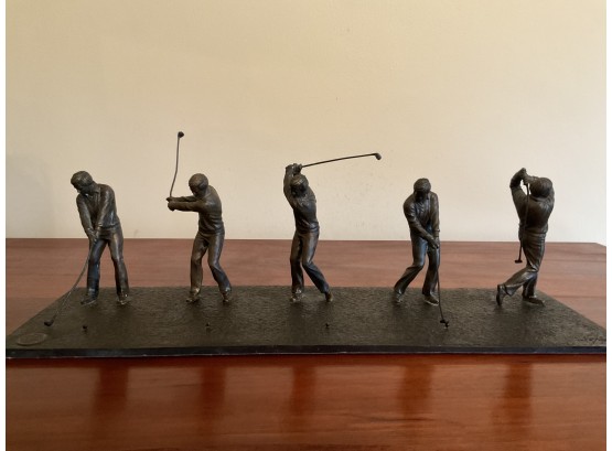 Jack Nicklaus The Full Swing Sequence Bronze Sculpture