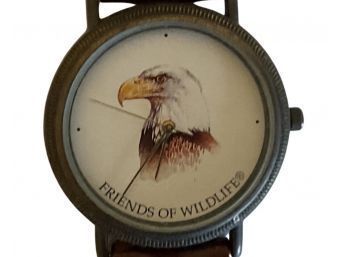Friends Of Wildlife Leather Watch
