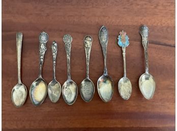Collection Of Vintage Sterling Silver Small Spoons