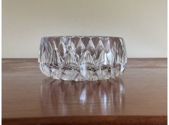 Small Round Crystal Bowl