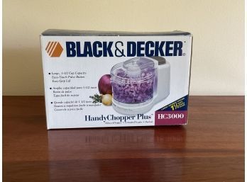 Black & Decker Handy Chopper Plus New In Box