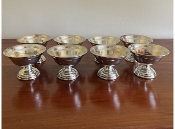 Sheets Rockford S. Co. 1875 Silver-plate Set Of  8 Dessert Bowls