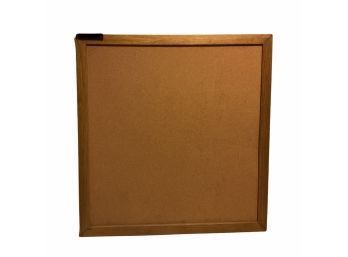 Ethan Allen Large Size Oak Frame Cork Board