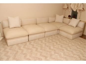 Milo Baughman 5 Piece Sectional Sofa