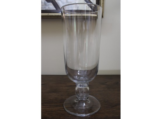 13 Inch Tall French Glass Vase