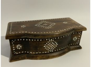 Mother Of Pearl Inlay Storage Box