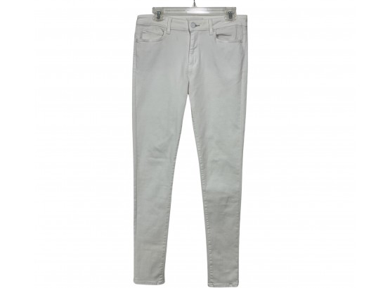 UNIQLO White Jeans Size 30 X 32