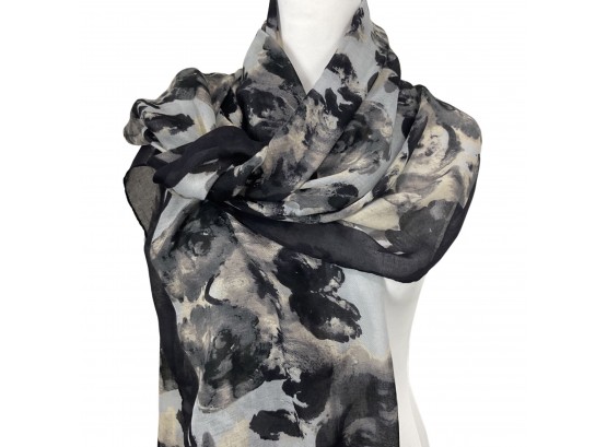 FRAAS Abstract Shawl Scarf