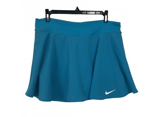 Nike Turquoise Dri-fit Tennis Skirt Size L