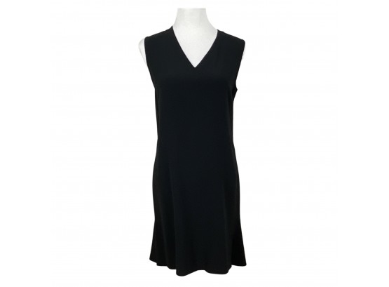 AKRIS Punto Black Sleeveless Dress Size 8