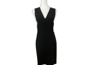 Alexander Wang Black & White V-neck Sleeveless Dress Size 10