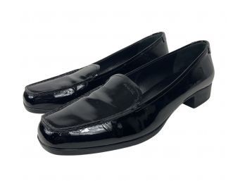Prada Black Patent Leather Loafer Size 40