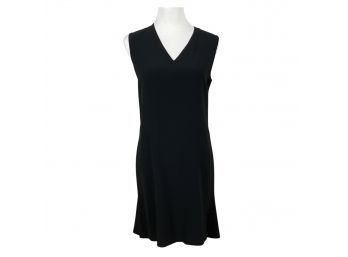 AKRIS Punto Black Sleeveless Dress Size 8