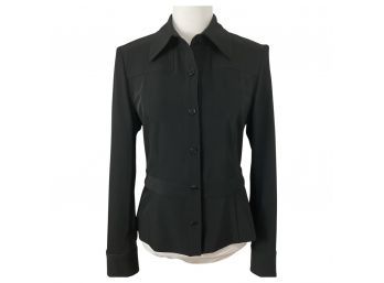 Elie Tahari Black Jacket Size 8