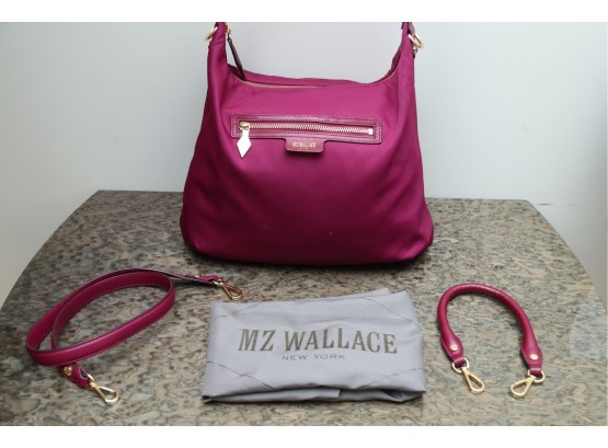 MZ Wallace Shoulder Bag With Dust Bag & Extra Straps