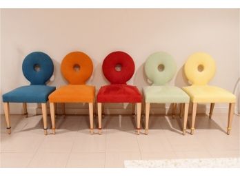 Custom Moon Chairs In Fun Colorful Colors