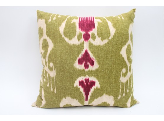 Green And Purple Pillow