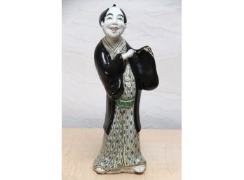 Antique Porcelain Oriental Statue