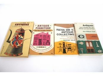 Set Of Four Antique Collecting Books
