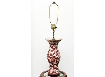Brown Leaf Lamp 33 Inches Tall