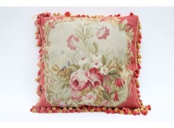 Floral Tapestry Pillow