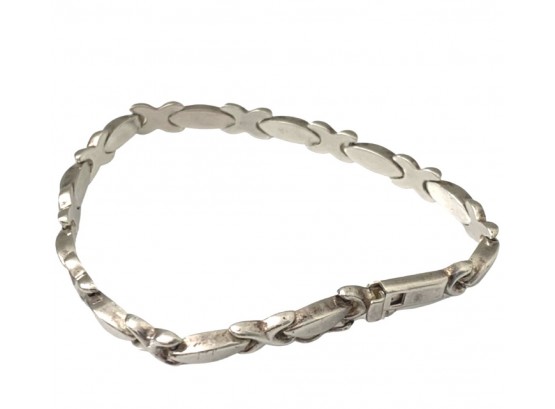 Sterling Silver Bracelet Made In Italy