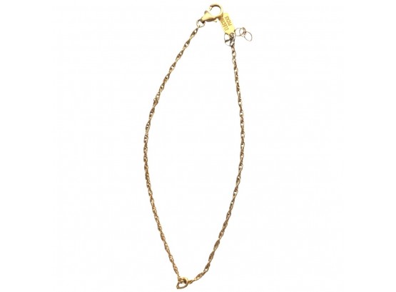 Electric Picks Gold Colored Chain Bracelet
