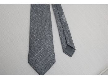 Hermes Gray Tie
