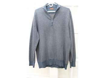 Loro Piana Grayblue Mens Sweater Size 54