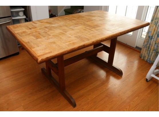 Maple Parquetry Table