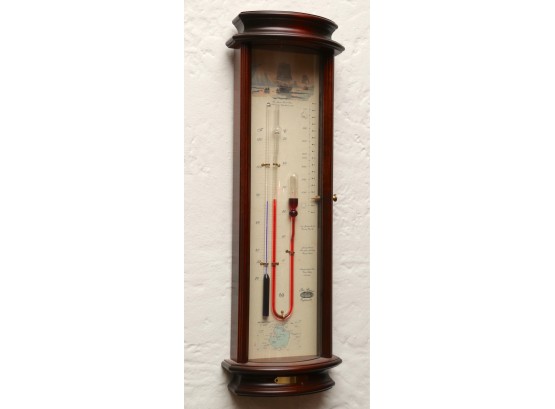 Mercury Wall Thermometer James Clark Ross Antarctic Expedition Tribute