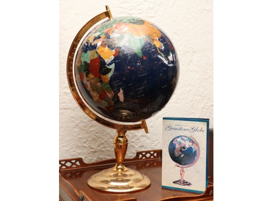 Gemstone Table Globe