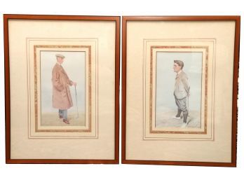 Pair Of H. Mallaby-Deeley Framed Golf Prints
