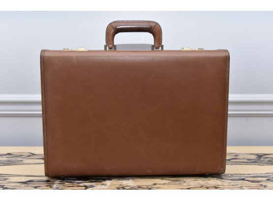 Coach Brown Leather Briefcase