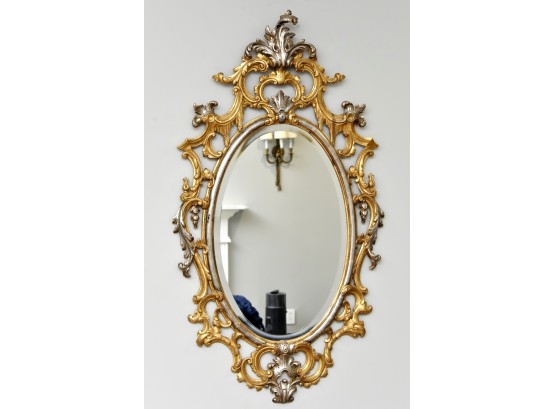 Italian Gold Painted Wooded Mirror